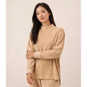 Pact 100% Organic Cotton pure Velour pullover size XL